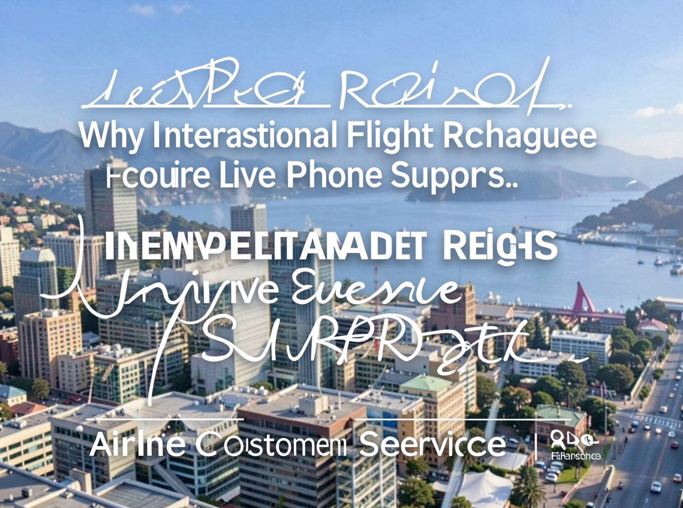 Airline Customer Service in Downtown San Francisco